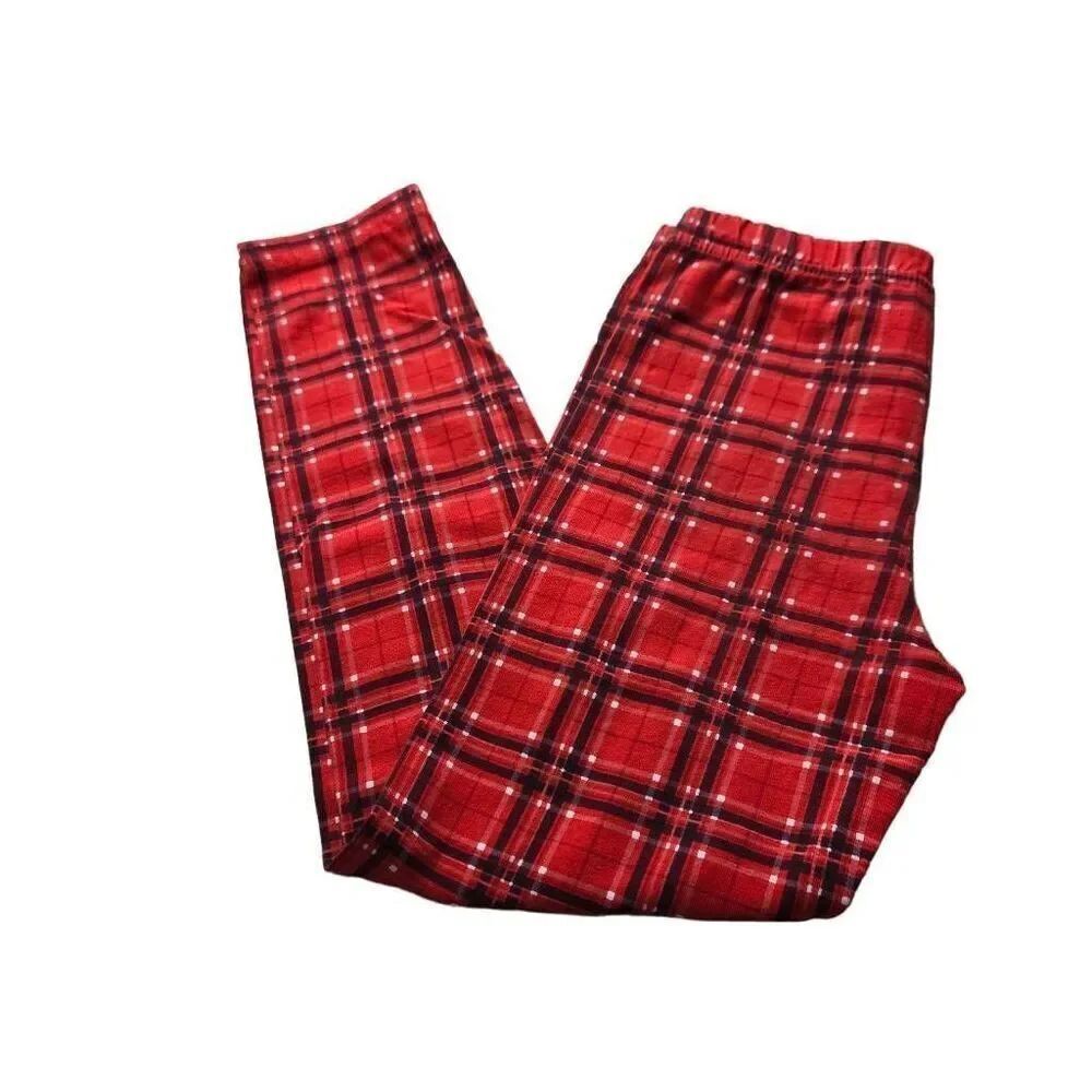 Carter's plaid Girl leggings 7